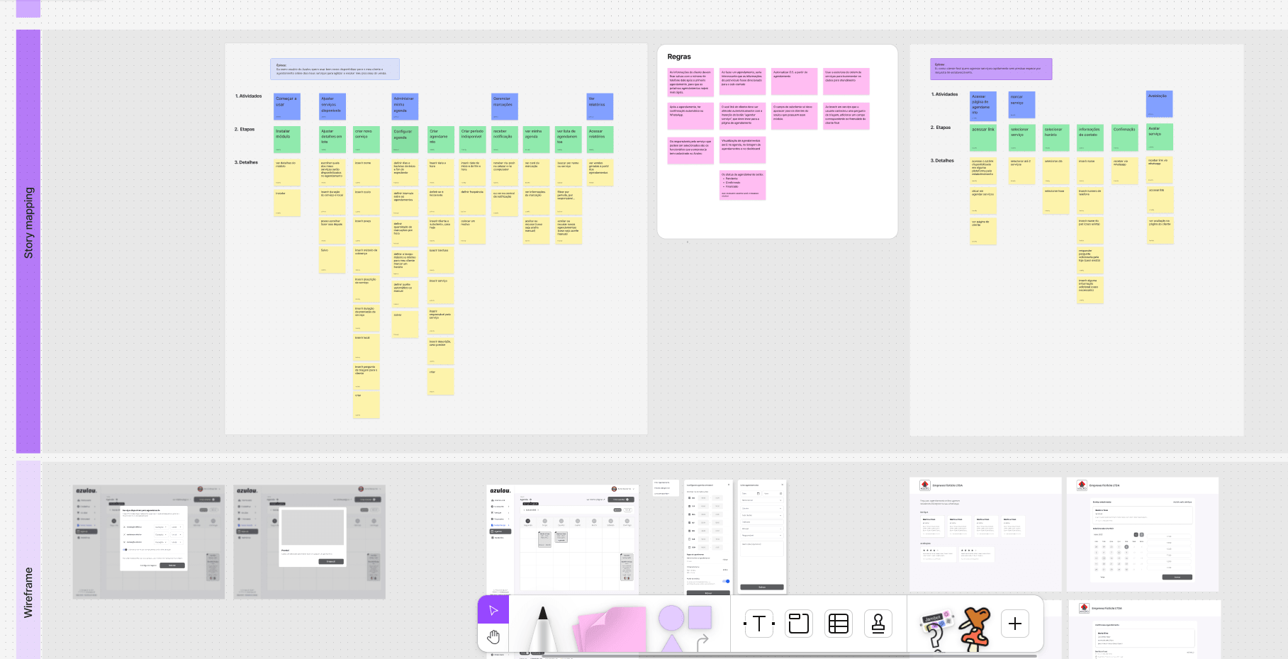 Priorização e user story mapping do Azulou